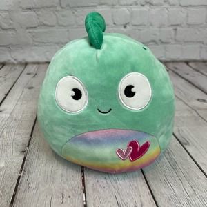 Squishmallow Chameleon Kent Plush Green Rainbow Stuffed Animal Super Soft Pillow